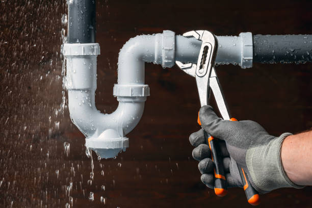 Professional Drain Cleaning technician working in Hoosick Falls, NY